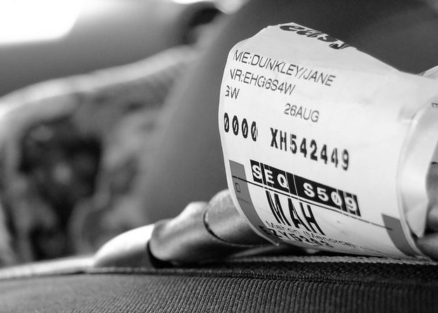 Remove all old airline tags before you add a new one.