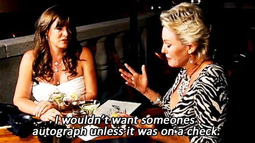 You don't really know celebrity signatures