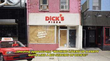 Dick, please stop shouting.