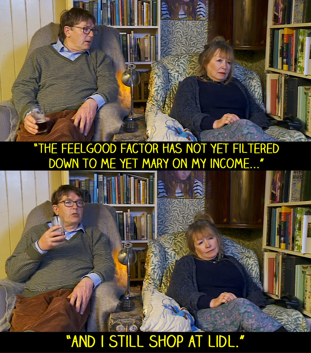 We did not find results for: Gogglebox Mary As A Model - 15 Times "Gogglebox" Went Off On One About Politics