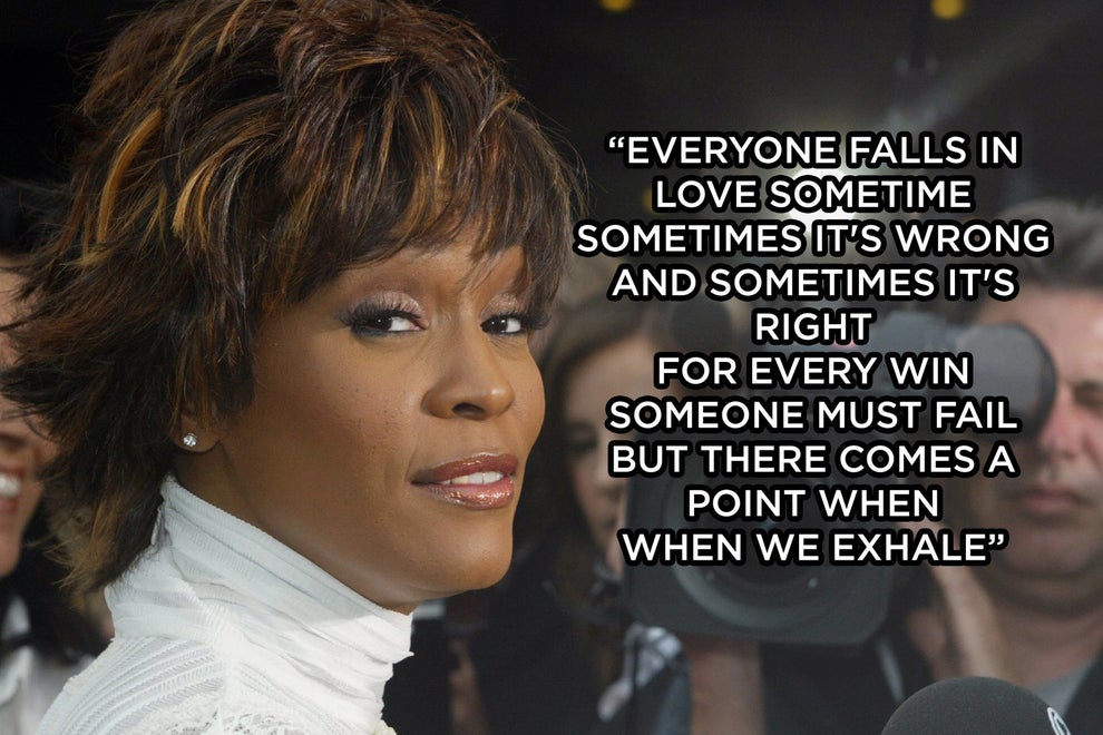 17 Love Lessons From Whitney Houston