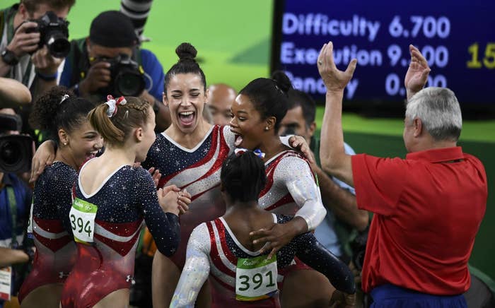 The US Women's Gymnastics Team Wins Gold After A Gravity-Defying Performance