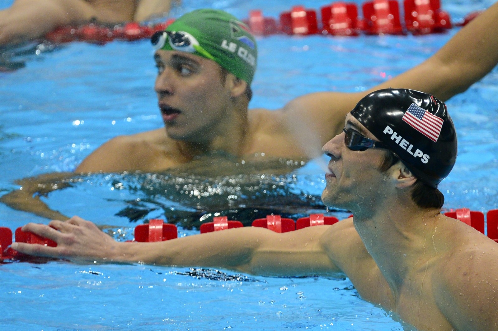 Michael Phelps Won Gold Again And Sassed The Hell Out Of Chad Le Clos In The Process photo photo picture