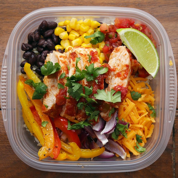 Chicken Burrito Bowls