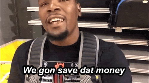 "You each add the same amount of money from every paycheck and use this account to pay bills, buy groceries, cleaning supplies, etc. All of the awkward fights over finances can be skipped. You'll never have that awkward 'I spent $35 on groceries yesterday, so it's your turn to order food tonight' conversation — you both can happily stuff your faces with Chinese food knowing everything is even."—Rachel Butts, Facebook