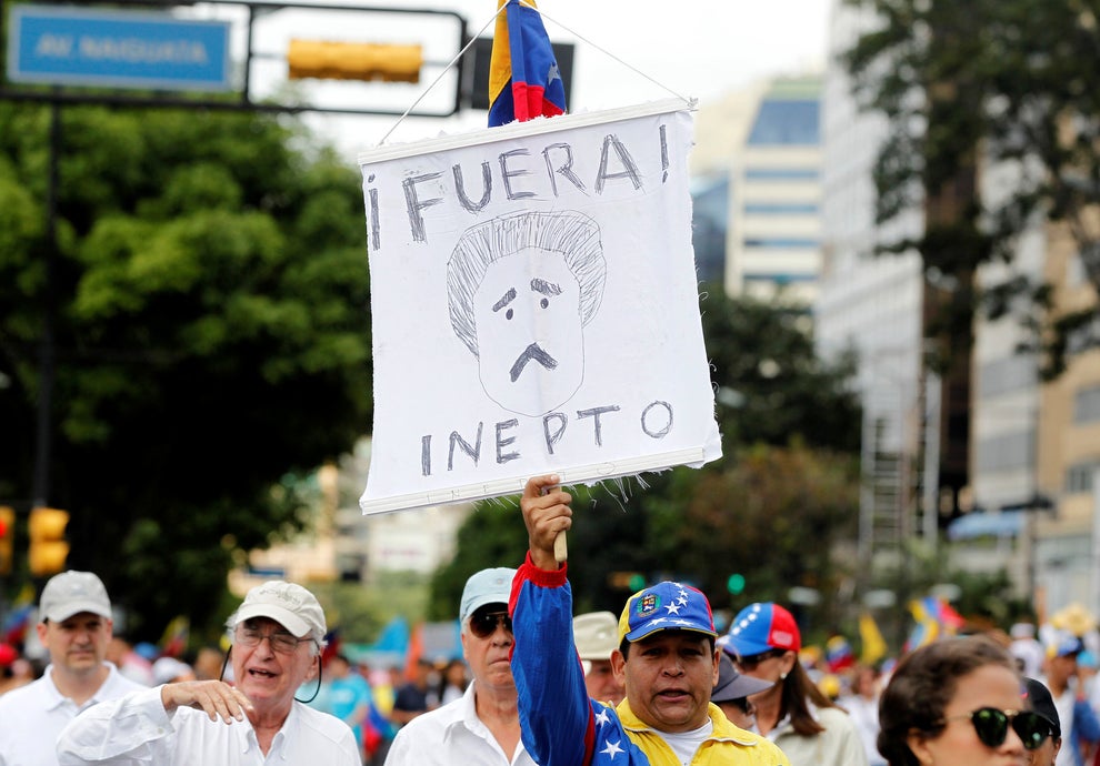 Los venezolanos quieren un cambio que no incluye a Nicolás Maduro en ningún lado.