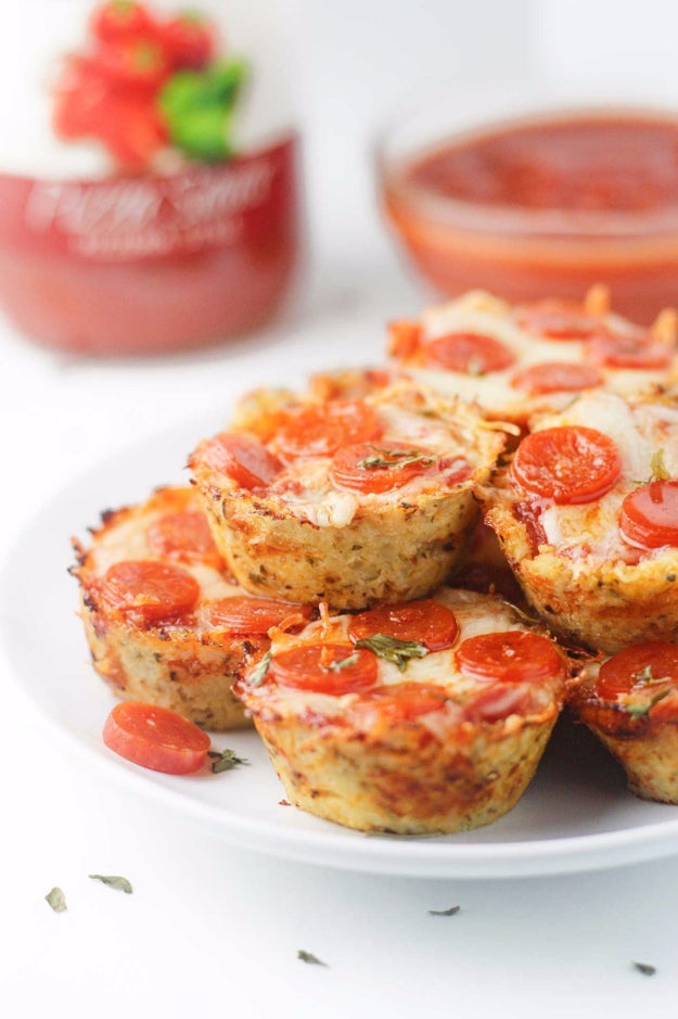 Cauliflower Pizza Bites