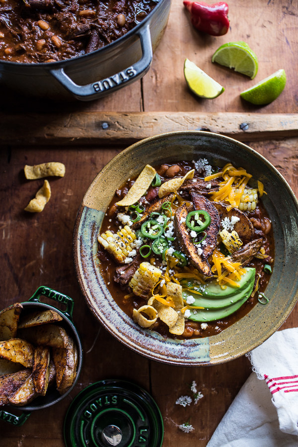 Crock-Pot Carne Asada Beer Chili