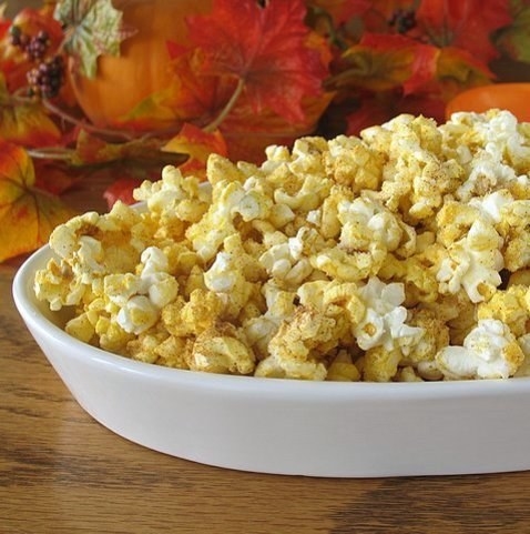 Pumpkin Spiced Popcorn