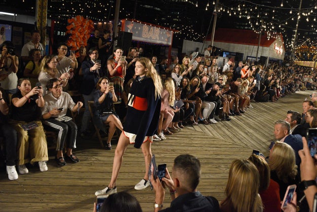 On September 9th, Gigi Hadid and Tommy Hilfiger presented their fashion collaboration at NYFW.