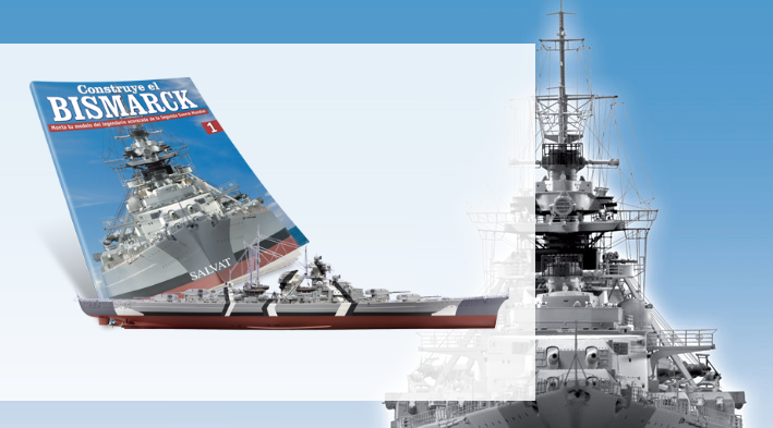 Para cuando tienes el día tonto y dices “pues mira, ahora me construía yo una maqueta a escala del Bismarck”.