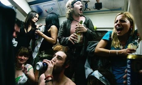 But what if your buzz wears off before you get where you're going? Take your pre-drinks on the move and make yourself some journey juice. We've all seen people with a plastic bottle filled with liquid that is definitely not water, hanging out on public transport. Take a leaf out of their book and be an economical drinker. You're a dynamic young student. You don't have time to stay in one place. Take your party to the streets and save your cash for later.