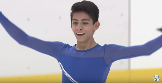 El pasado 10 de septiembre, Donovan Carrillo compitió en el Junior Gran Prix Figure Skating 2016.