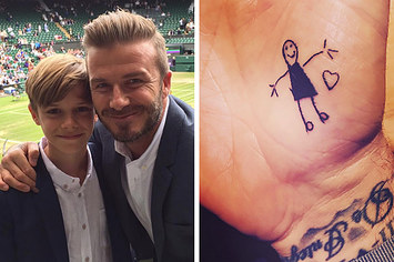 Estas fotos provam que David Beckham é o pai mais fofo do mundo