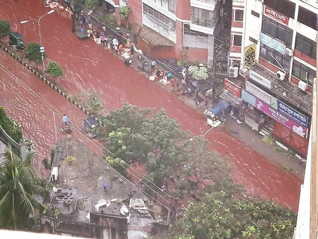 "The city need not to do anything to help as the flooding water quickly receded. It only lasted for about two, three hours," he added.