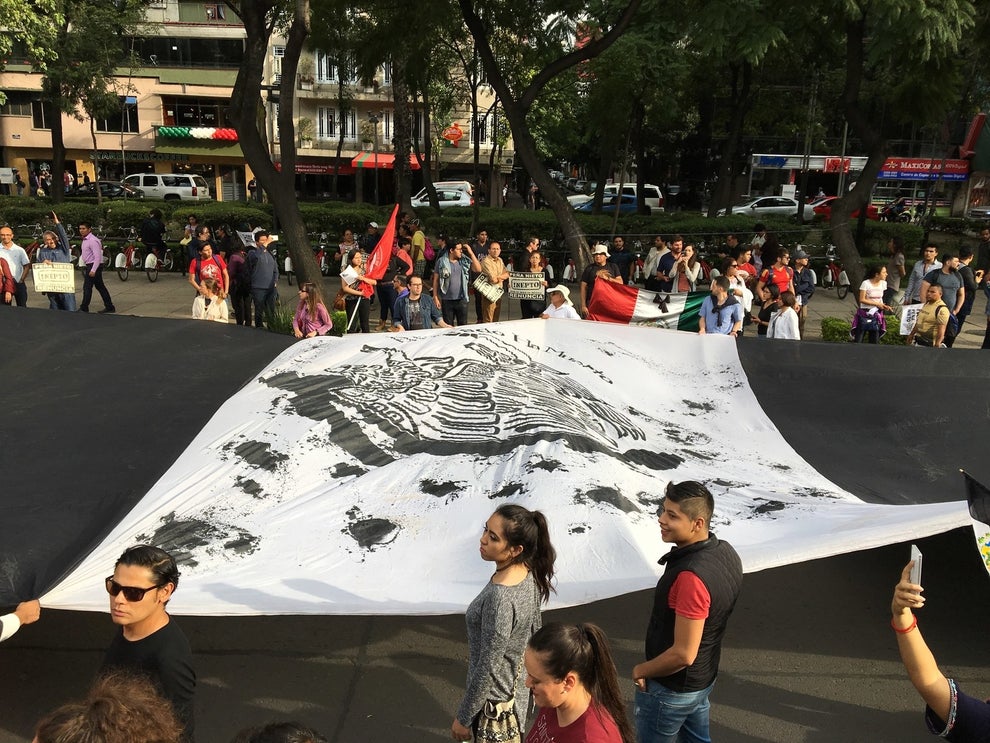 La bandera negra volvió a recorrer Reforma.