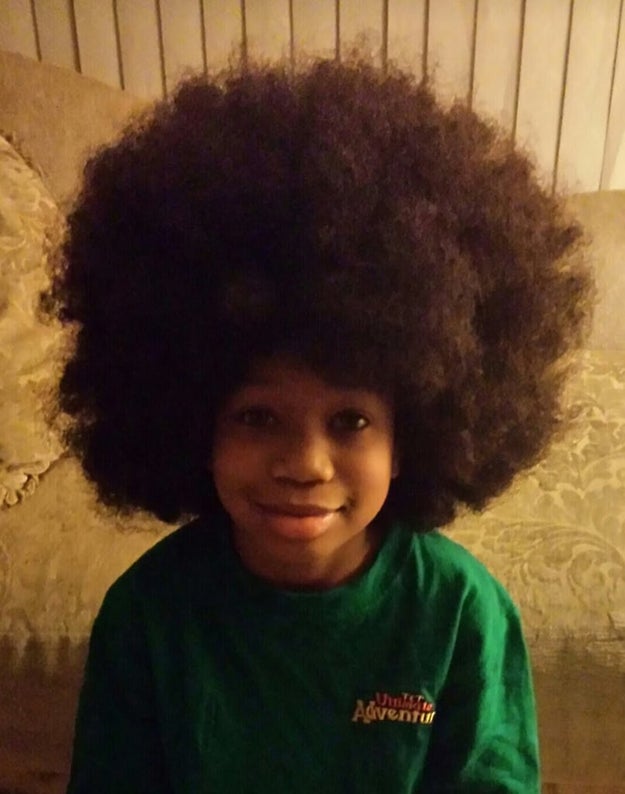 People Are So Touched By This Boy Who Grew Out His Hair For Kids With