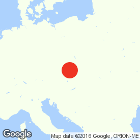 Map of Bratislava, Slovakia