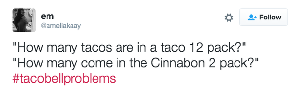 Ask how big the 12 pack is.