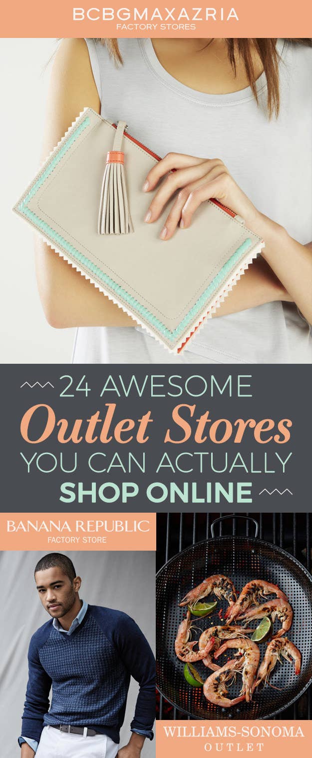 23 Outlet Stores You Didn't Know You Could Shop Online