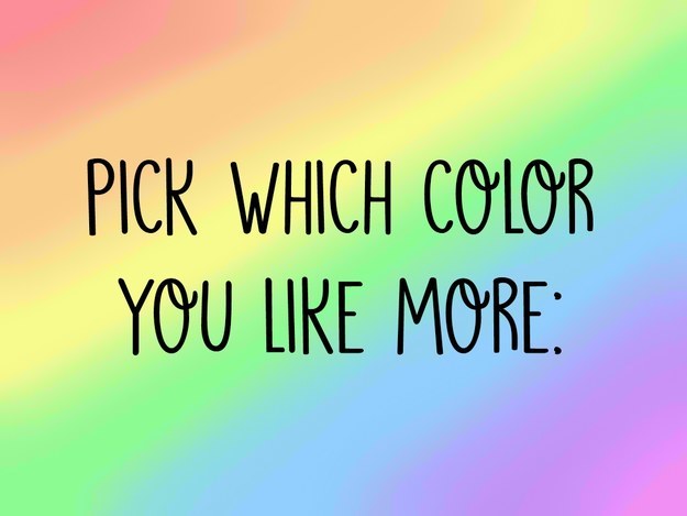 How Popular Are Your Color Preferences?