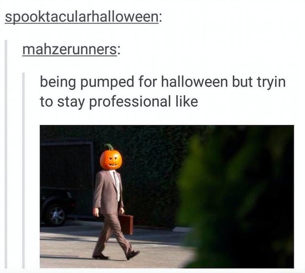 This post about trying to get through the month of October.