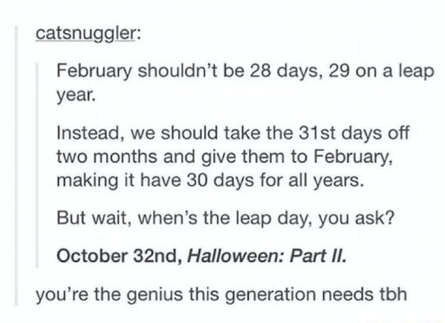 This idea, which is confusing but cool.