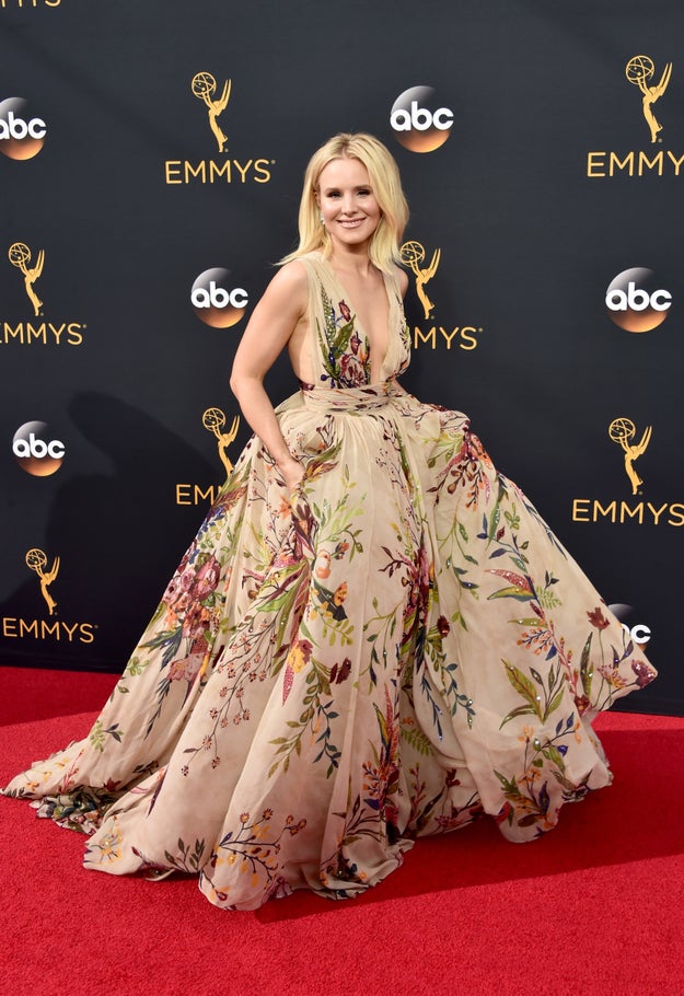 El Zuhair Murad Couture de Kristen Bell.