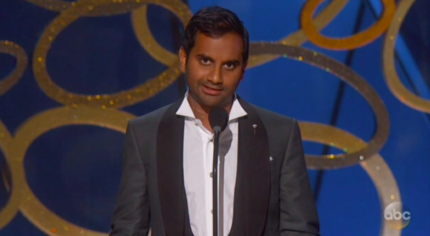 Aziz Ansari di Emmy Awards 2016. (Sumber: Buzzfeed)