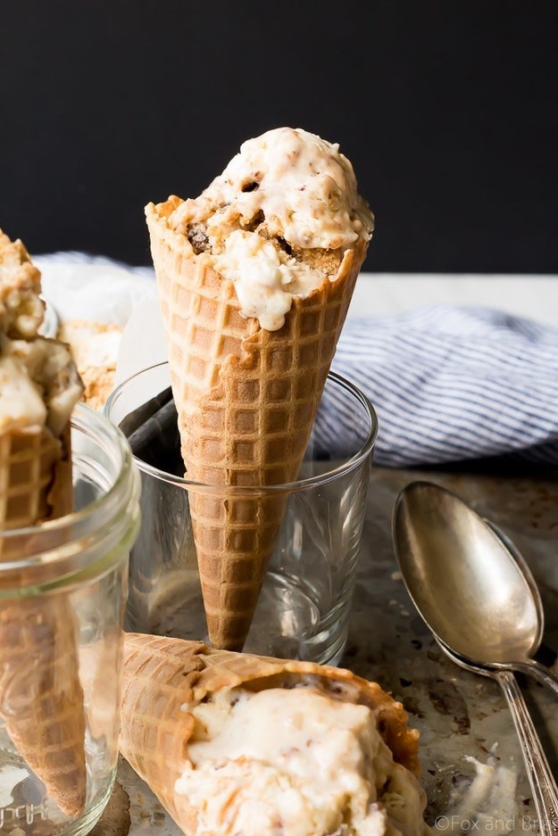 No Churn S'mores Ice Cream