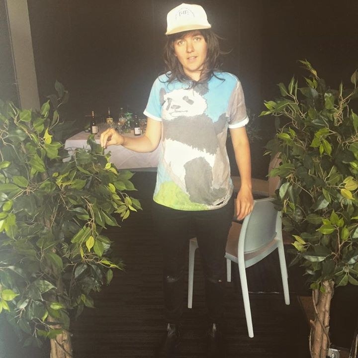 Michael, from Keshet in Chicago, says that the inspiration for his art derives from “paints and color.” When asked what he likes best about his artwork he says, “it makes me feel delighted and proud.” Michael has fans from Chicago to Australia, such as the one and only Courtney Barnett!