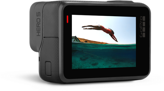 The Hero 5 Black has a two-inch touchscreen and more advanced photo/video capabilities than the Session.