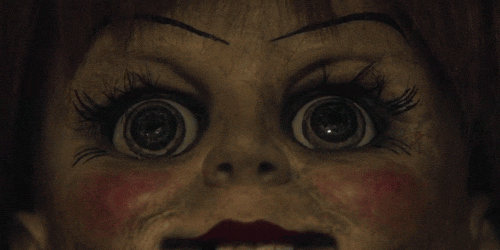 Una muñeca diabólica.