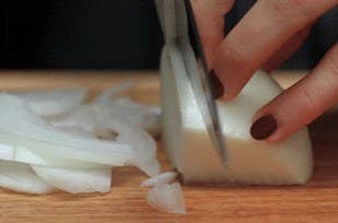 みじん切り スライス リングカット 玉ねぎの基本的なカット