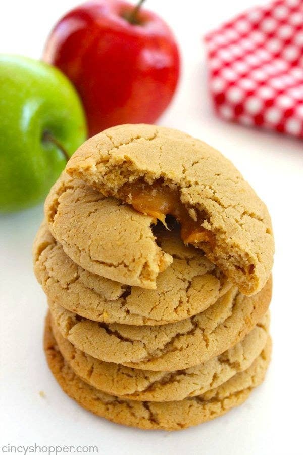 Soft Batch Apple Cider Gingersnap Cookies - Iowa Girl Eats