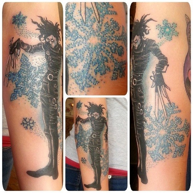 Awesome start of a Tim Burton sleeve  Black Stone Tattoo  Facebook