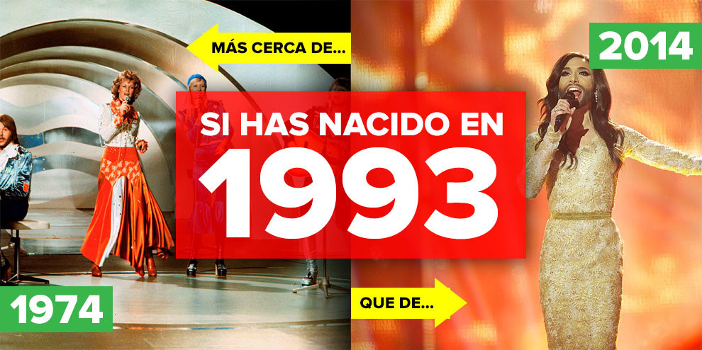 Está más cerca de la victoria de ABBA en Eurovision con Waterloo (1974, 19 años) que de la victoria de Conchita Wurst (2014, 21 años).