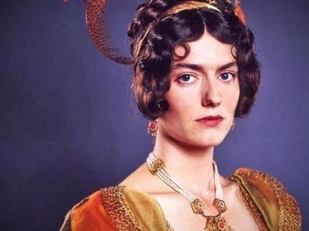 Anna Chancellor as Caroline Bigley in the TV miniseries adaptation of Pride and Prejudice