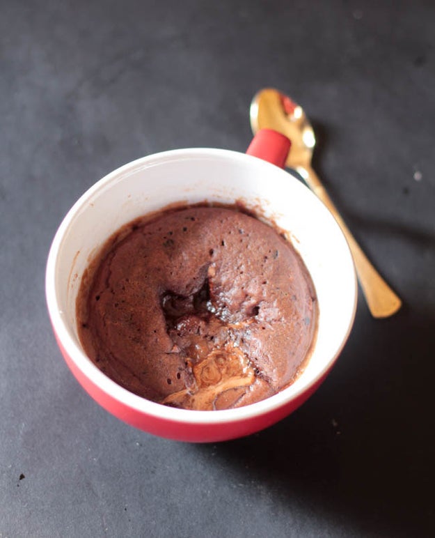 Lindt Chocolate Lava Mug Cake