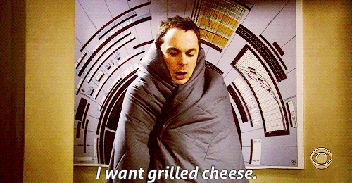 Understandable, even if cheese doesn't actually have healing properties.
