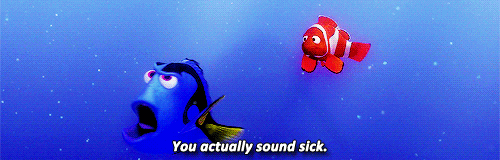 Subtext: Watching Finding Nemo for the 23rd time.