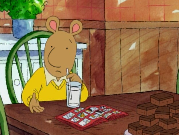 Arthur with Doug's face