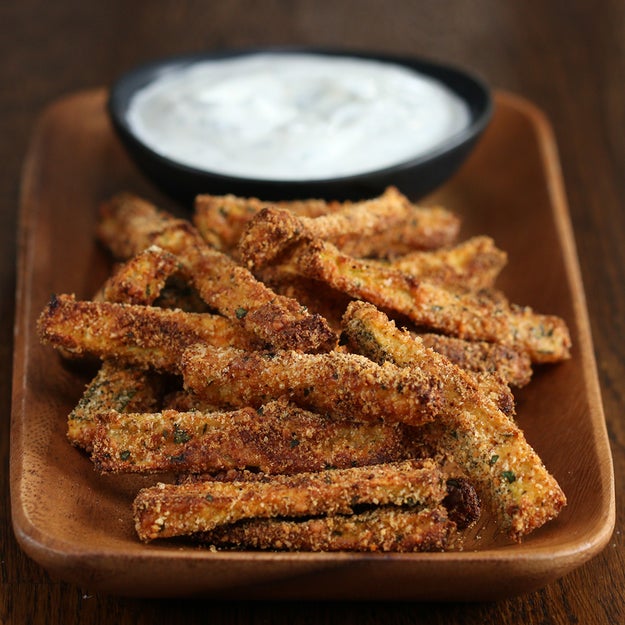 Zucchini Parmesan Fries