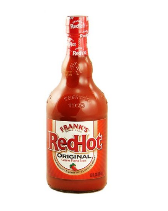 Franks Red Hot literally goes well with everything.