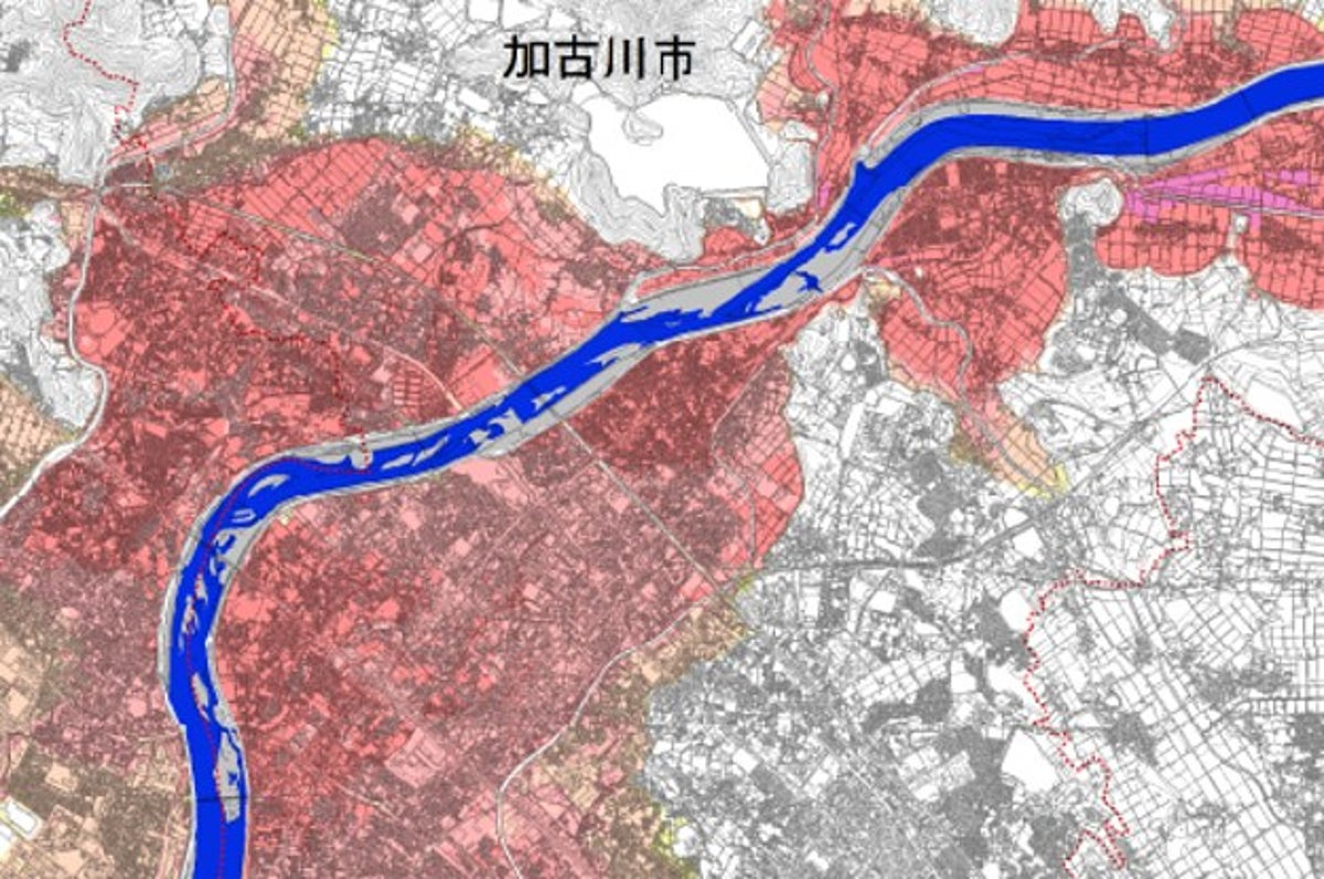千年に1度の豪雨で あなたの街も完全に浸水 国交省がつくった驚きの想定マップ