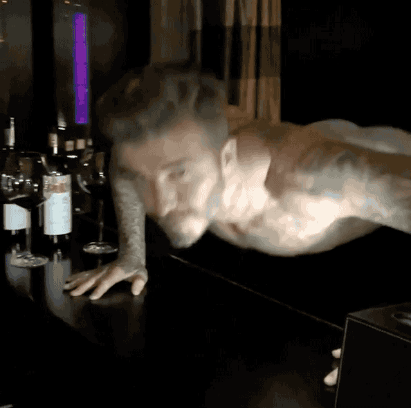 David Beckham Did Push-Ups While Shirtless on Top of a Piano! (Video):  Photo 3769201, David Beckham, Shirtless Photos