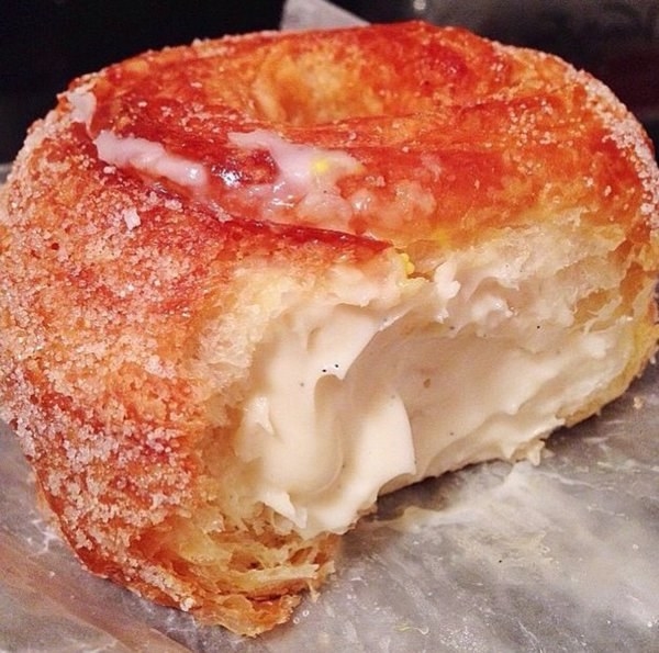 Try this heavenly donut-croissant baby, aka "doughssant" at The Dessert Club.
