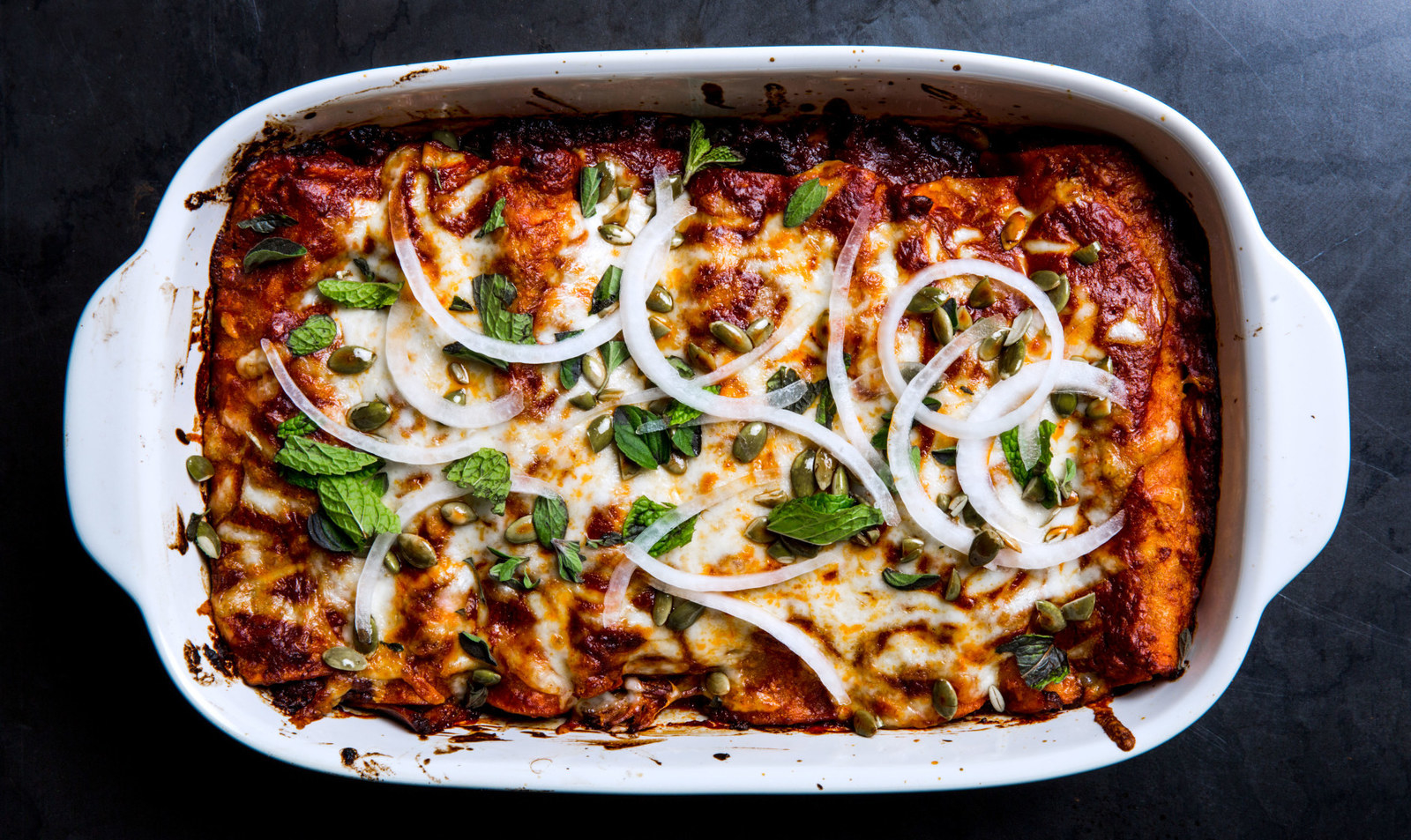 Easy Mushroom Lasagna Recipe - Todd Porter and Diane Cu