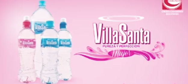 Agua para mujeres.