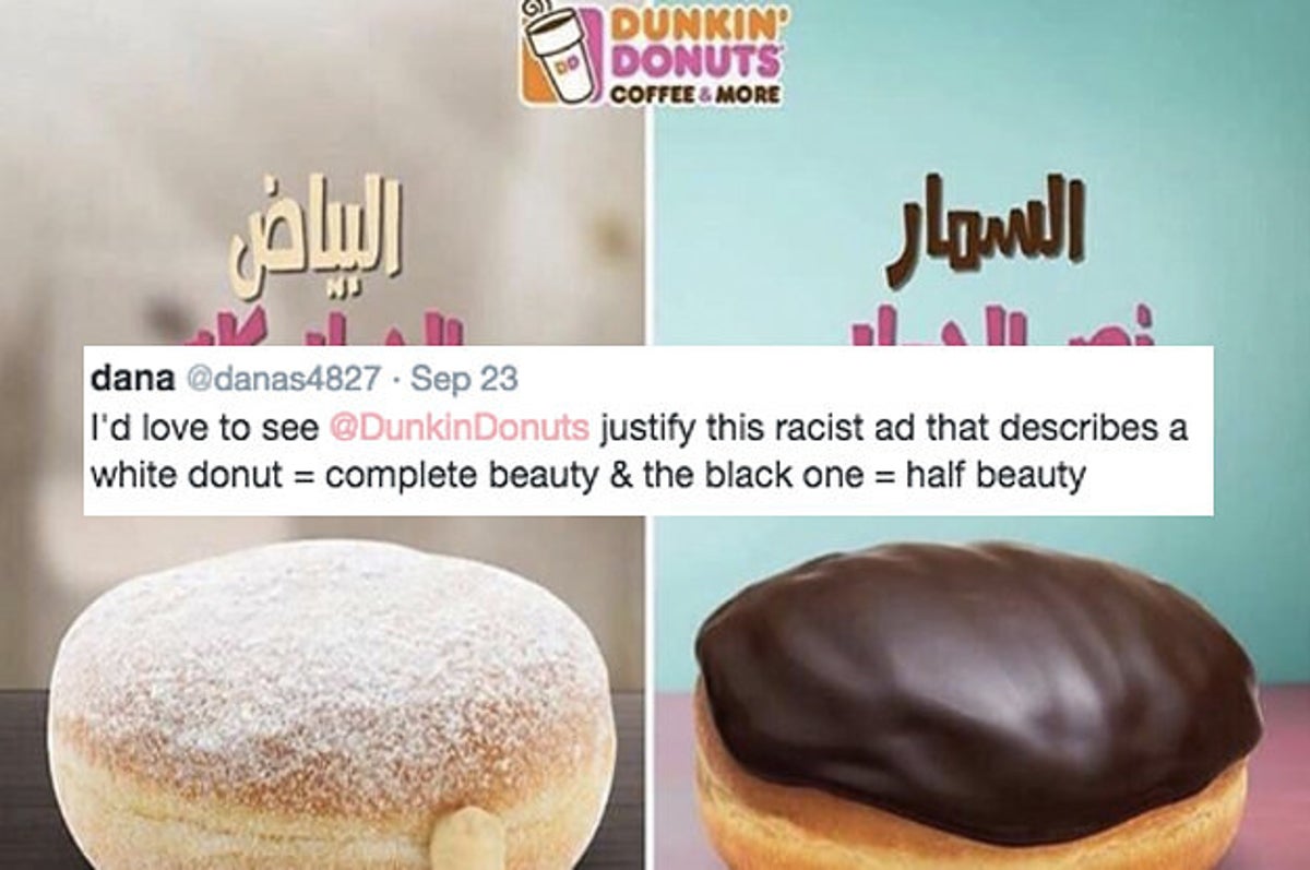 People Accused Dunkin Donuts Of Racism For Calling A Brown Doughnut Half Beauty
